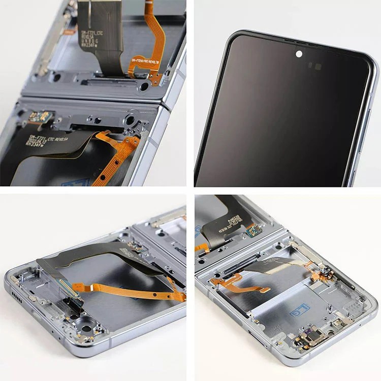 Flip 4 telas LCD
