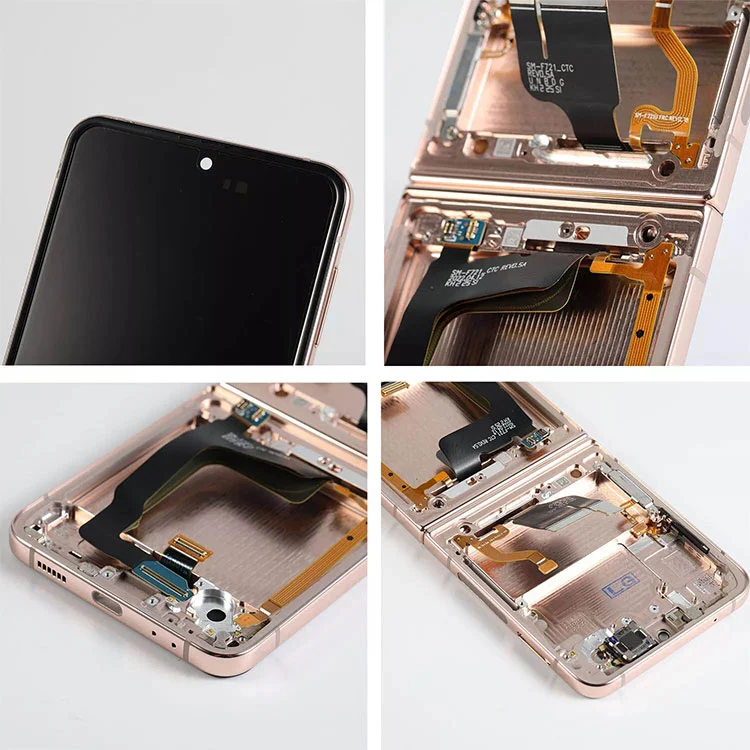 Flip 4 telas LCD