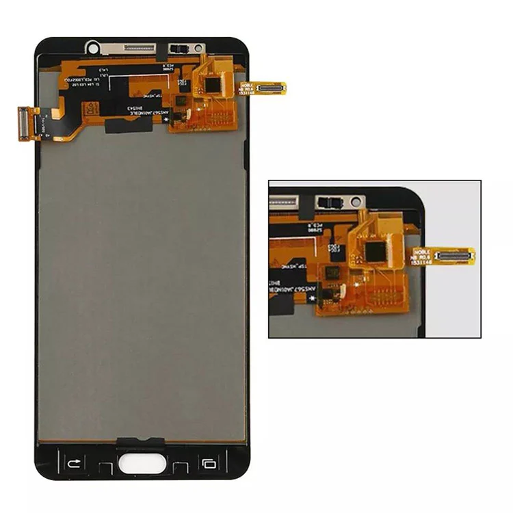Para Samsung Galaxy Note 5 LCD OLED Tela Digitalizer Conjunto com quadro