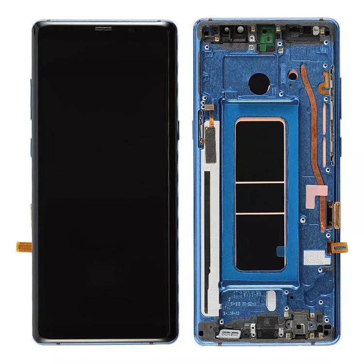Para Samsung Galaxy Note 8 LCD OLED Digitalizador de tela Digitalizador com quadro
