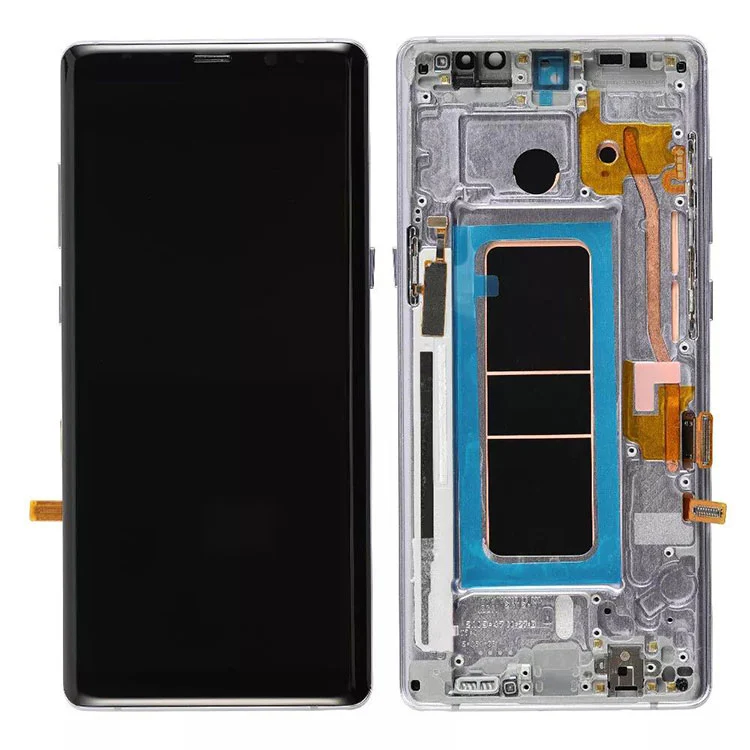 Para Samsung Galaxy Note 8 LCD OLED Digitalizador de tela Digitalizador com quadro