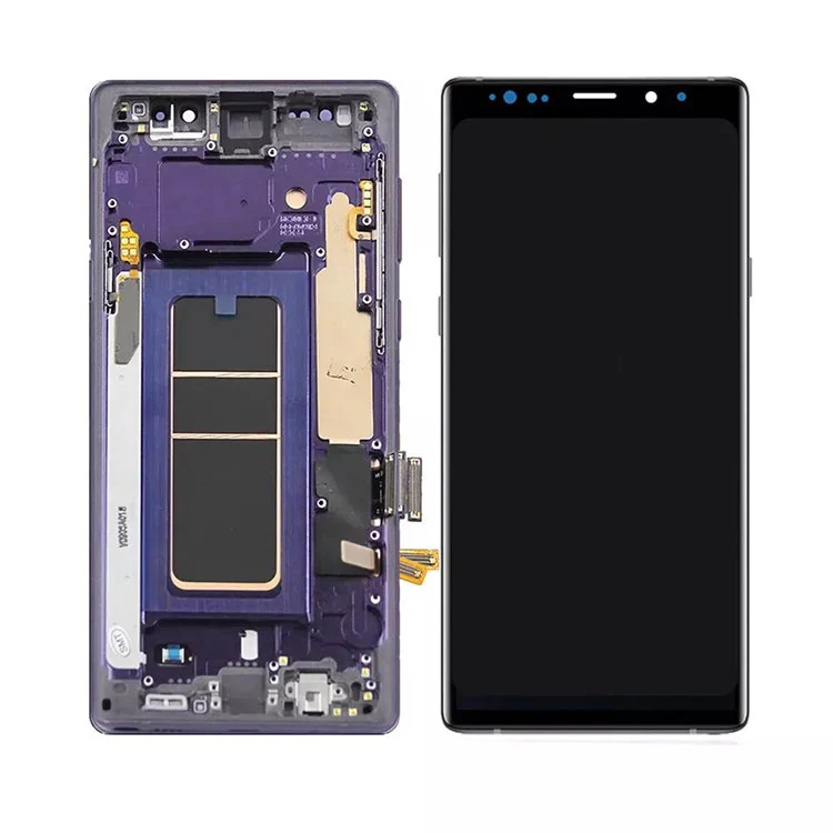 Para Samsung Galaxy Note 9 LCD OLED Tela Digitalizer Conjunto com quadro