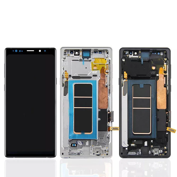Para Samsung Galaxy Note 9 LCD OLED Tela Digitalizer Conjunto com quadro