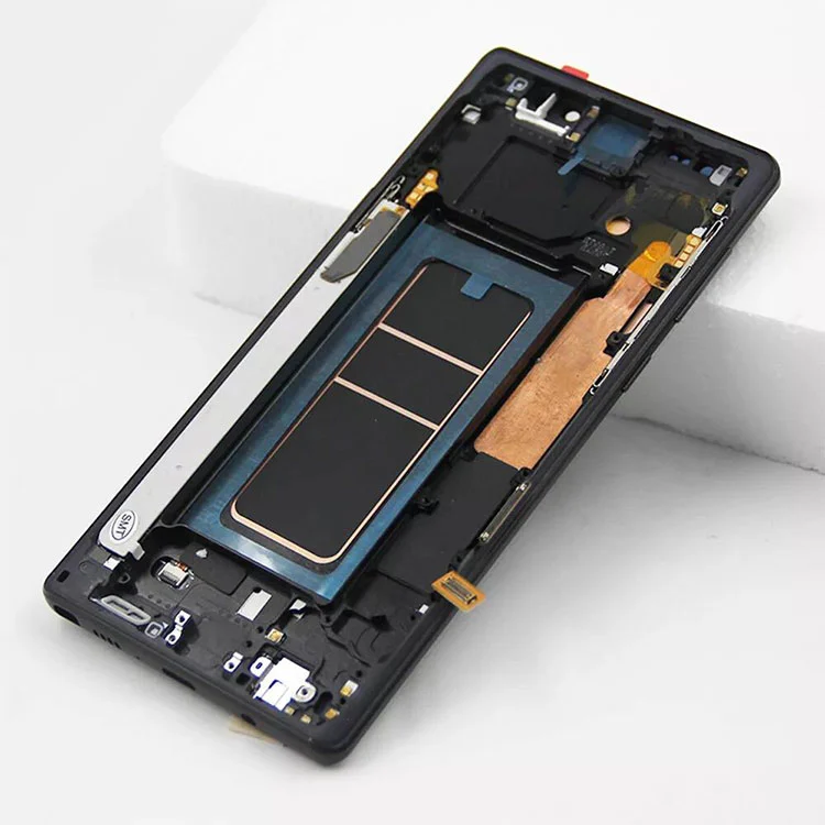 Para Samsung Galaxy Note 9 LCD OLED Tela Digitalizer Conjunto com quadro