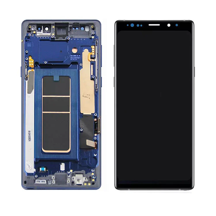 Para Samsung Galaxy Note 9 LCD OLED Tela Digitalizer Conjunto com quadro