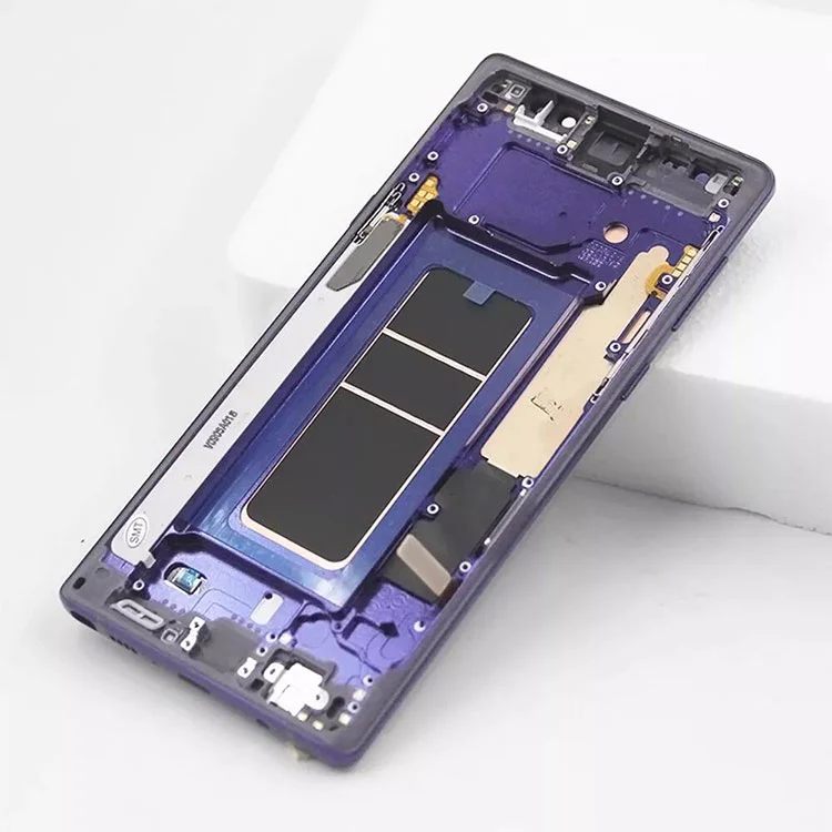Para Samsung Galaxy Note 9 LCD OLED Tela Digitalizer Conjunto com quadro