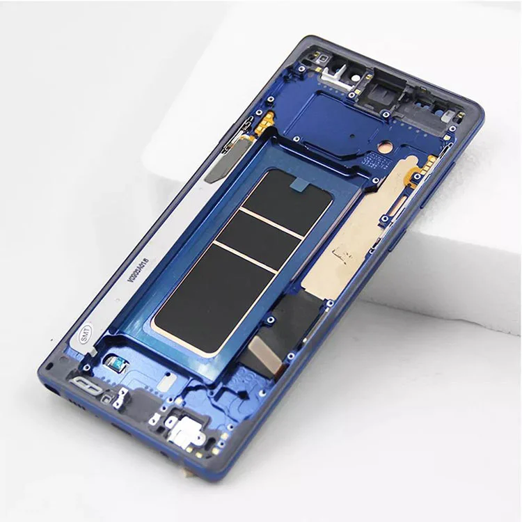 Para Samsung Galaxy Note 9 LCD OLED Tela Digitalizer Conjunto com quadro