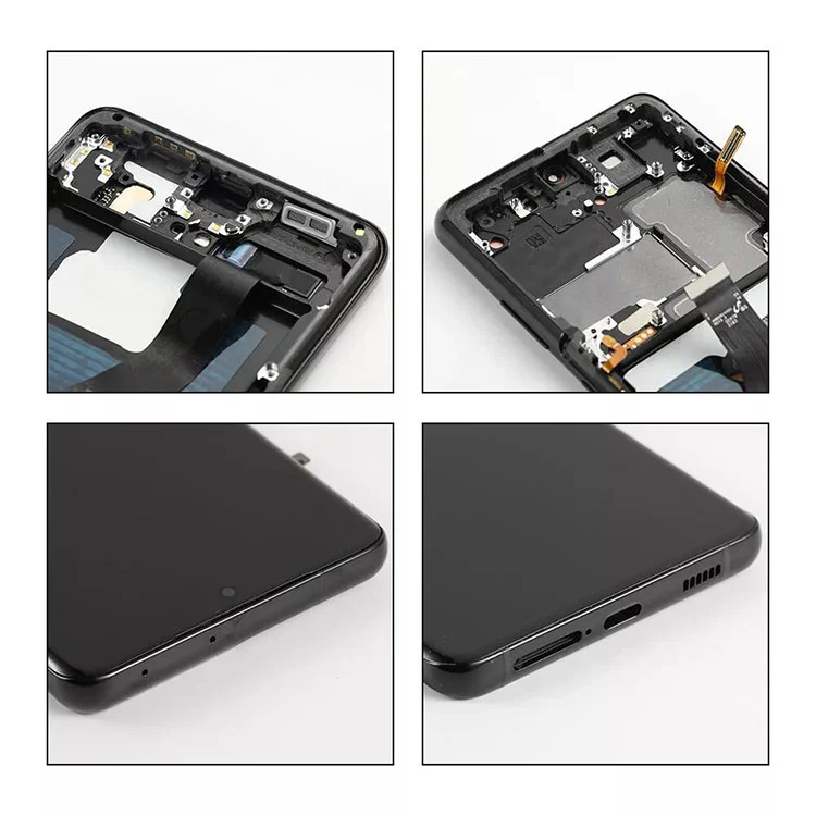 Para Samsung Galaxy S21 Ultra LCD Display Touch Screen Montagem Substituição